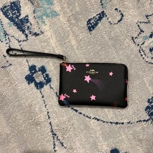 Coach Disco Stars Wristlet